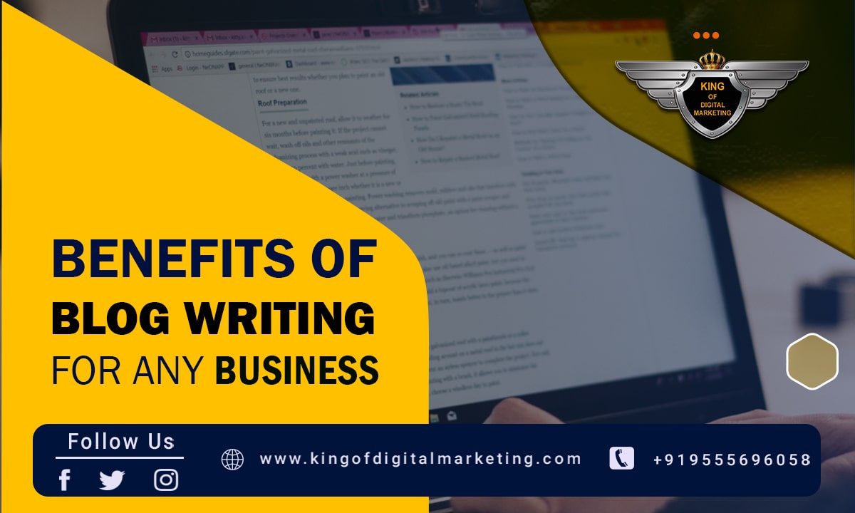 Benefits Of Blog Writing For Any Business